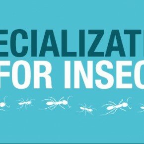 Специализация — удел насекомых.